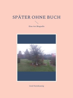 cover image of Später ohne Buch
